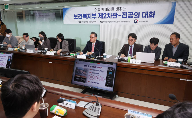 전공의 만난 복지부 차관 "필수의료 구할 마지막 기회"