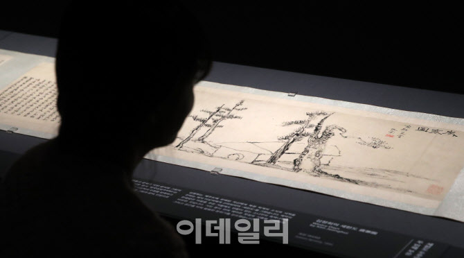 [포토] 국립중앙박물관 기증관, 세한도 특별공개
