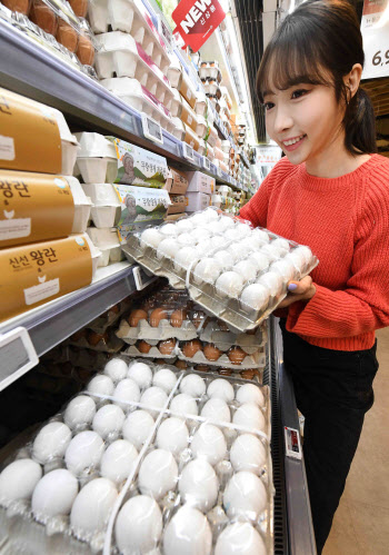 "달걀도 못 먹을라" 고병원성 AI 확산 우려에 달걀값 들썩