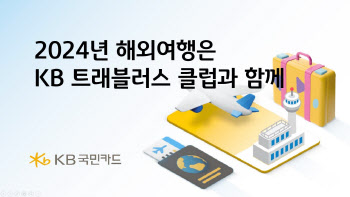 KB국민카드, 해외 여행객 추첨 1000명 대상 경품 이벤트
