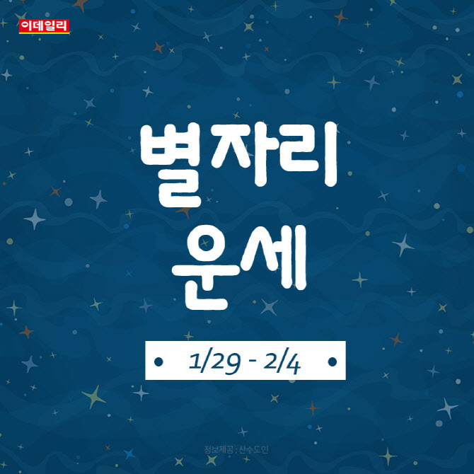 [카드뉴스]2024년 1월 마지막 주 ‘별자리 운세’
