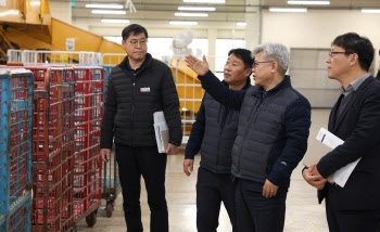 조해근 우정사업본부장, 설 명절 우편물 특별소통 현장 점검 나서