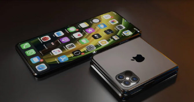 '접는 아이폰' 나오나…"애플, 폴더블폰 시제품 개발 중"