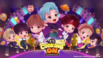 컴투스, ‘BTS 쿠킹온: 타이니탄 레스토랑’ 글로벌 사전 예약 시작