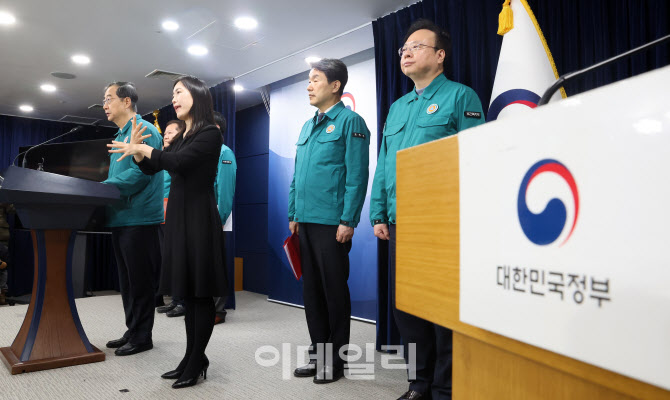 [포토]한덕수 국무총리, "집단행동 인한 의료공백, 있어선 안 되는 일"