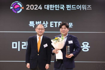 ETF 명가 미래운용, KG제로인 ‘ETF 특별상 수상’