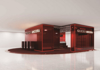 ‘구찌 앙코라’ 팝업 스토어, 갤러리아백화점 명품관에 오픈