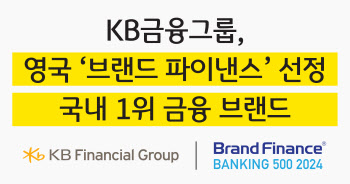 KB금융, 영국 평가기관 선정 '세계 63위 금융 브랜드'
