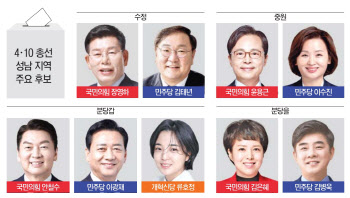 '이재명 정치적 고향' 성남, 재건축 표심이 승패 가른다[4·10지역돋보기]