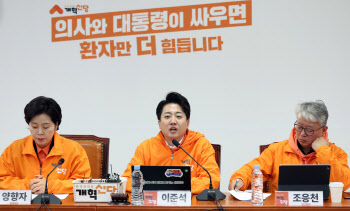 개혁신당, 비례 1번 이주영 소아과의사·2번 천하람 변호사