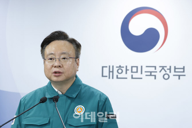 [포토]의료개혁 4대과제 발표하는 조규홍 보건복지부 장관