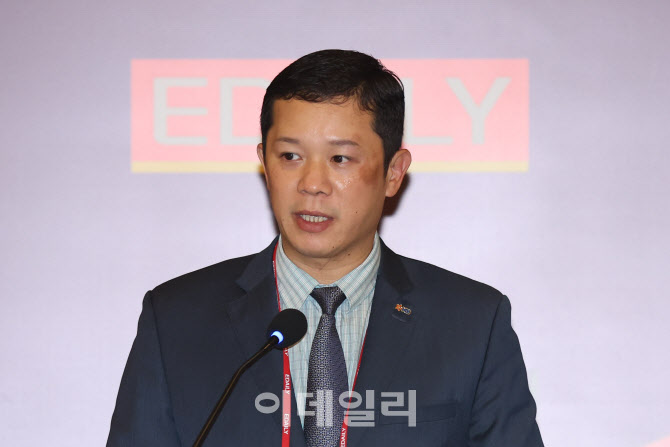 [포토]쩐 하이 하 베트남 MB뱅크 CIB사장 기조연설