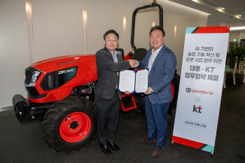 KT-대동, 농업 로봇용 AI시스템 개발한다