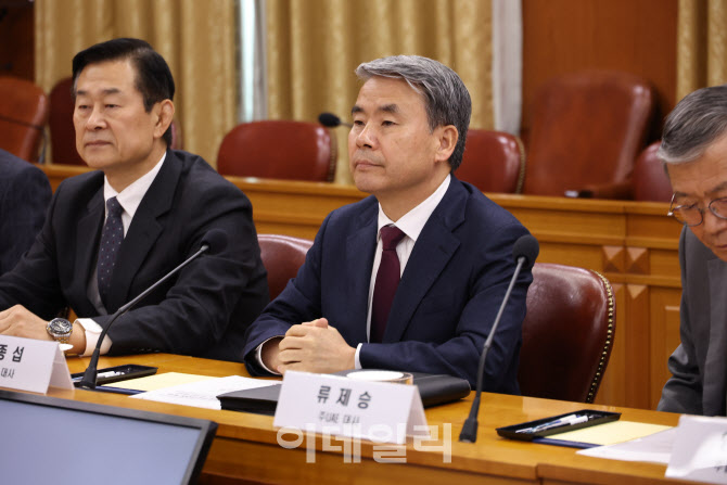 [포토]방산협력 관계부처 주요 공관장 회의 시작 기다리는 이종섭