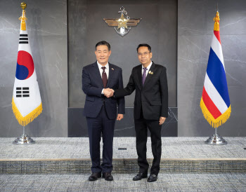 한-태국 국방부 장관 회담, 국방·방산협력 확대·발전 방안 논의