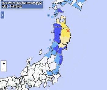 일본 이와테현 규모 6.1 지진…"쓰나미 우려 없어"