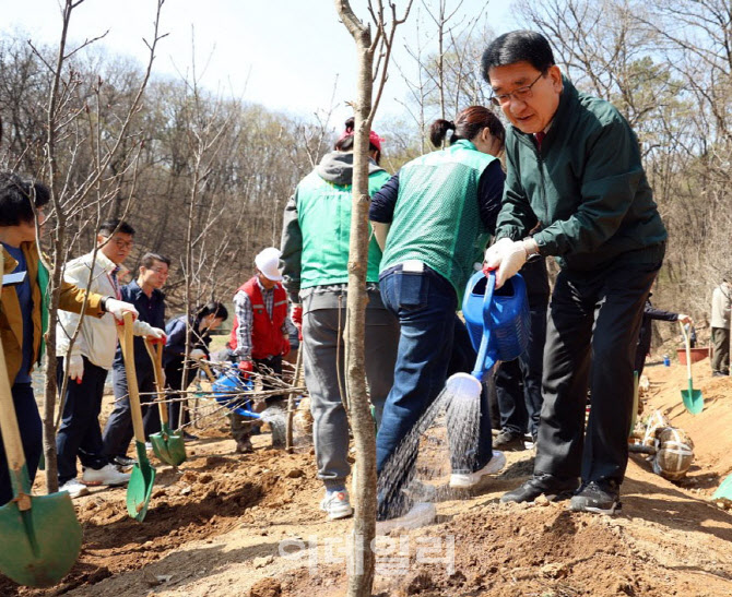 [포토] 구로구, 나무심기 행사