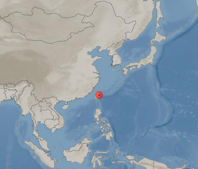 [속보]대만 부근서 규모 7.2지진…"타이베이서도 감지"