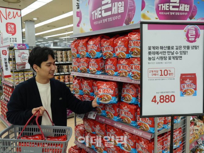 롯데마트·슈퍼, 창립 기념 단독 상품 인기