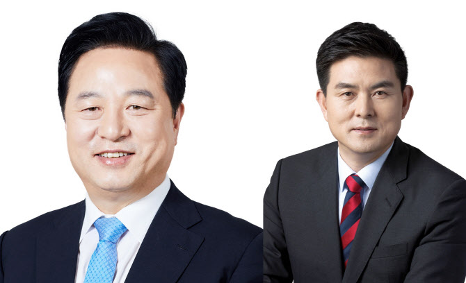 [출구조사]경남 양산을, 김두관 50.6% vs 김태호 49.4%