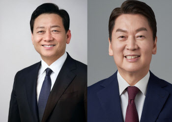 경기 성남 분당갑, 이광재 52.8% vs 안철수 47.2%