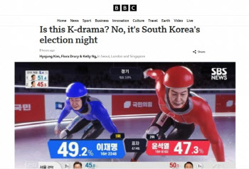 “이것이 K-드라마인가?” 외신, 한국 선거 방송에 놀랐다