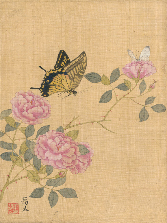 꽃과 나비가 그려진 조선시대 그림…전시로 만나는 '봄'