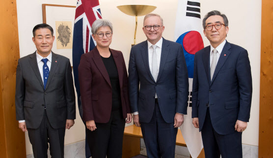 한-호주 외교·국방 장관, 오늘 멜버른서 2+2 회의 개최