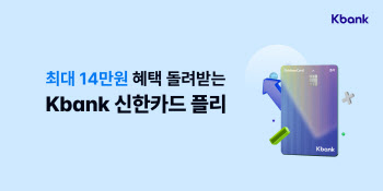 케이뱅크-신한카드, 제휴 신용카드 출시…최대 14만원 프로모션