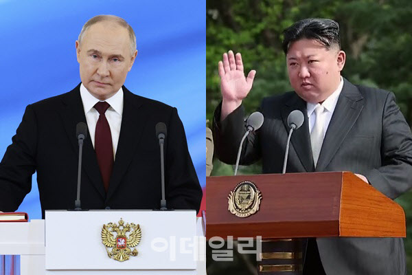 “열렬히 축하합네다”…김정은, 5연임 푸틴에 또 친서
