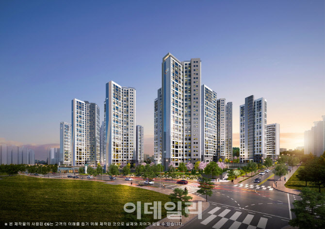 우미건설, ‘김포 북변 우미린 파크리브’ 831가구 일반분양