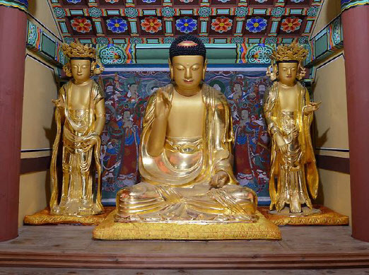 불교 중흥 의지 담은 '무안 목우암 삼존상' 보물 된다