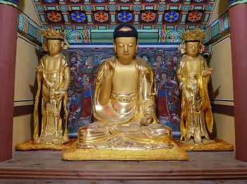 불교 중흥 의지 담은 '무안 목우암 삼존상' 보물 된다