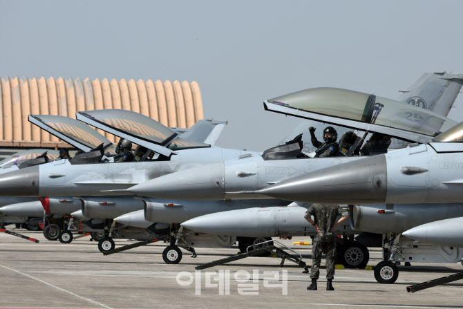 7일간 공군 종합훈련 '소링 이글'…21개 부대·항공기 60여대 투입