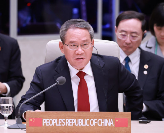 리창 “한일중 정상회의, 새로운 출발…평화·안정 사명 불변”