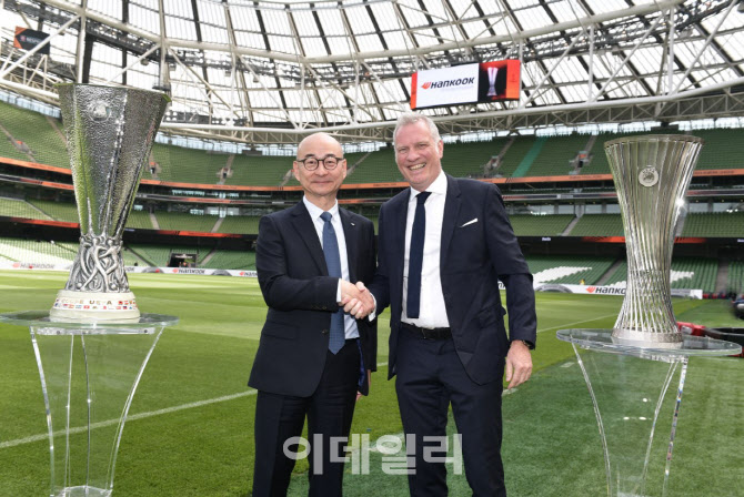 한국타이어, UEFA 유로파리그·유로파컨퍼런스리그 파트너십 3년 연장