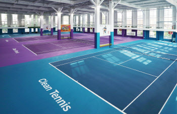 귀뚜라미그룹, ‘크린 테니스 13’ 오픈…최첨단 환기·발전·냉난방 시스템