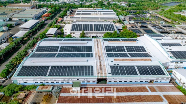 SK에코플랜트, 베트남 산업단지 지붕 태양광 준공