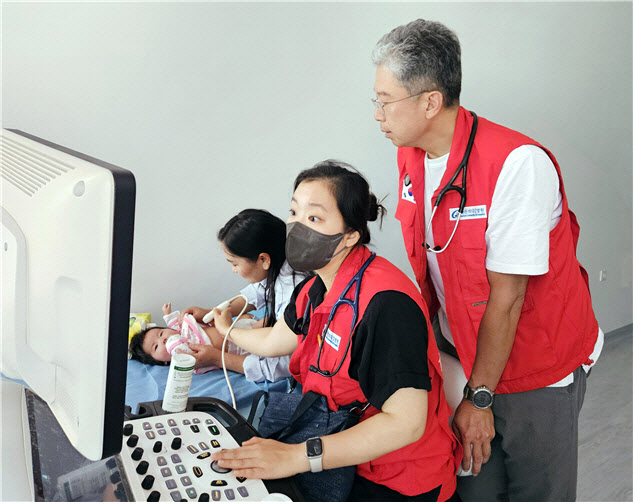 가천대 길병원, 몽골엣 심장병 어린이 대상 의료봉사