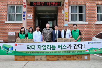 롯데웰푸드·치과협회, 전방부대서 의료봉사 진행