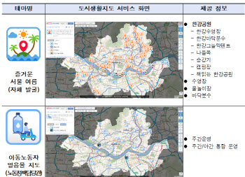서울시 ''시원한 여름 즐길거리 '스마트서울맵'에서 확인하세요''