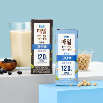 '설탕무첨가' 매일유업 ‘매일두유 고단백 검은콩’ 출시