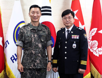 김호승 경기북부경찰청장, 육군5군단장과 안보치안 협력 논의