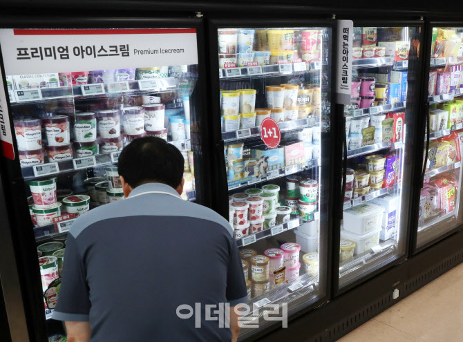 [포토] 아이스크림 구매 시민들