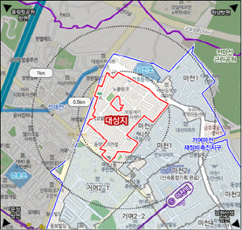 서울 마천5구역, 2041세대 수변 특화 주거단지로 재개발