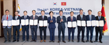 한국·베트남 환경부처, '기후위기' 공동 대응 등 협력 약속