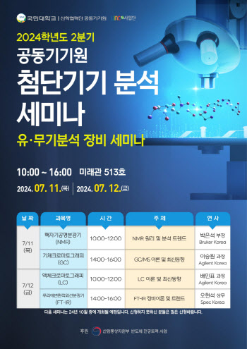 국민대 공동기기원, 첨단기기 분석 세미나 개최