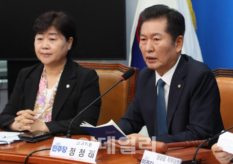 정청래 "탄핵소추청원 청문회는 적법"…與 위법 주장 반박
