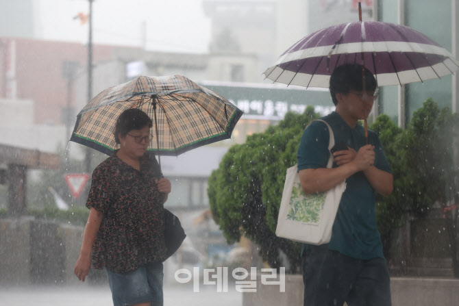 [포토]장맛비 시작