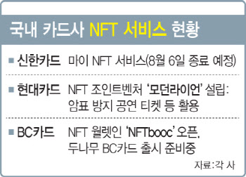 법 테두리 안에 들어온 NFT…카드사별 온도차